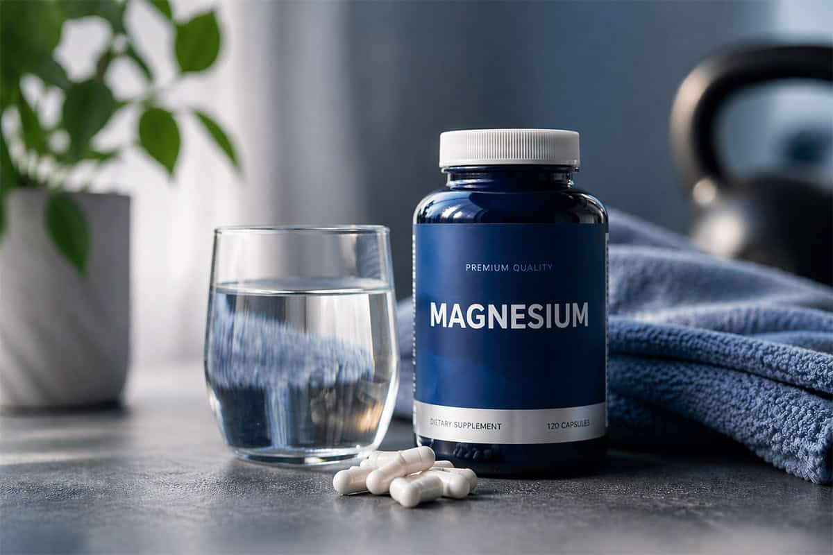 Suplement magnezijuma uz čašu vode kao podrška kod deficita magnezijuma